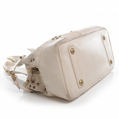 Louis Vuitton Lambskin Riveting Ecru 4 of 12