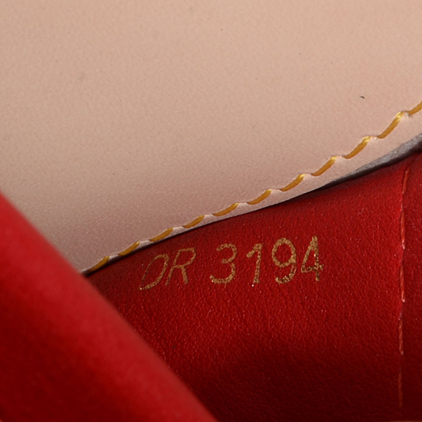 Monogram Calf Hair Spikes Iconoclasts Christian Louboutin Tote Red