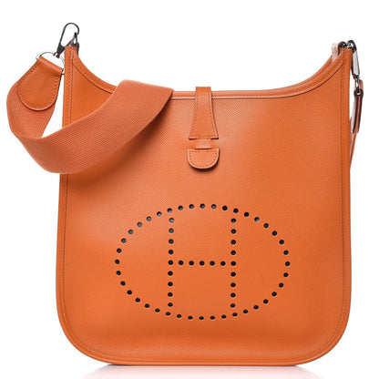 Hermes Epsom Evelyne II PM Orange 1 of 10