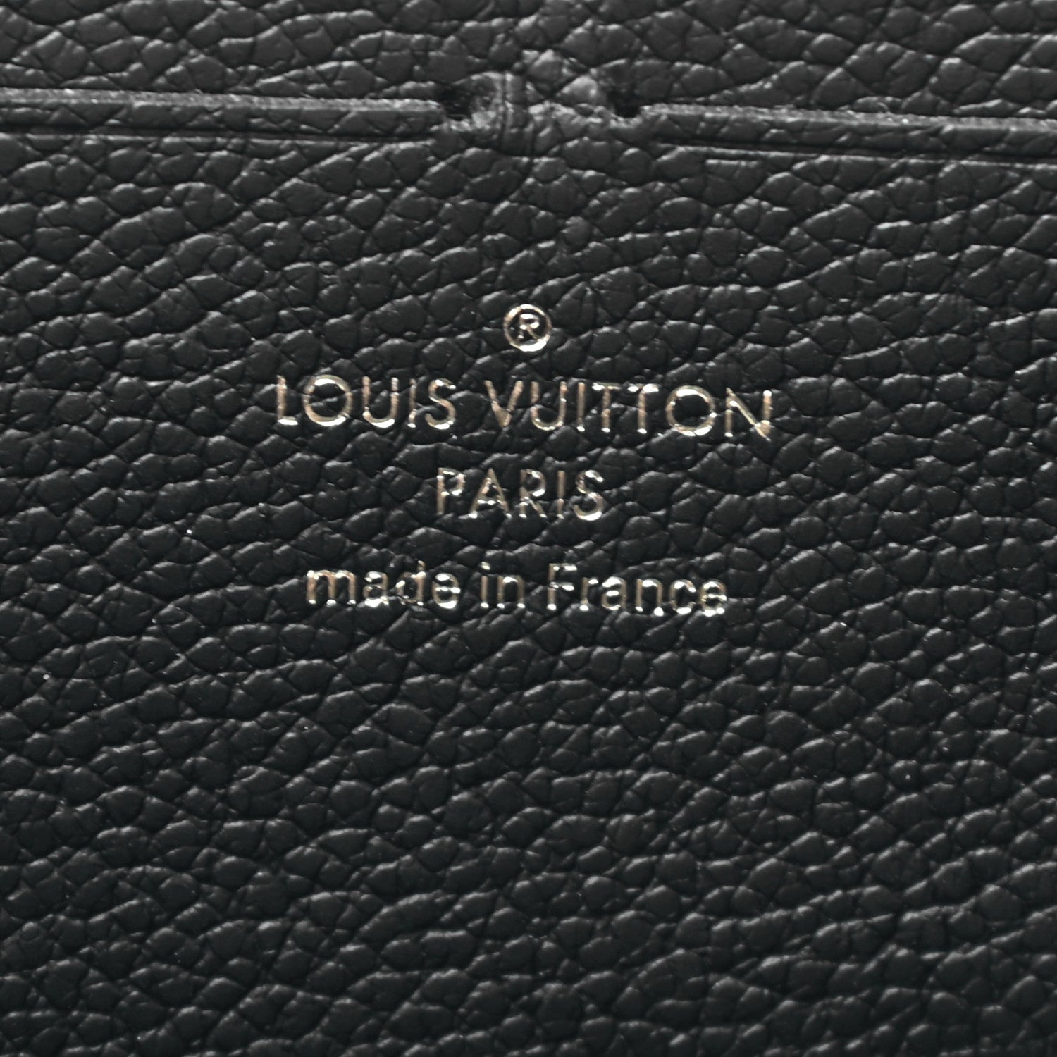 Louis Vuitton Empreinte Clemence Wallet Black 6 of 7