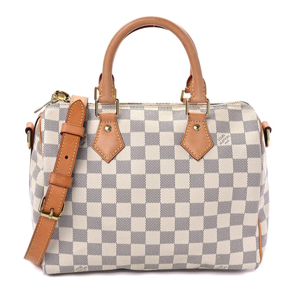 Louis Vuitton Damier Azur Speedy Bandouliere 25 1 of 9
