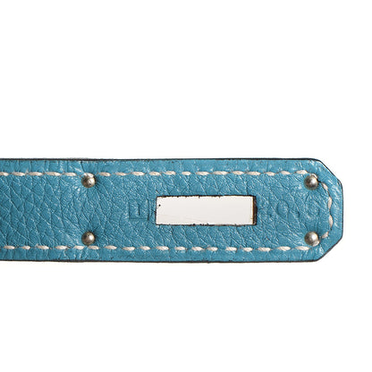 Hermes Togo Kelly Retourne 35 Blue Jean 20 of 25