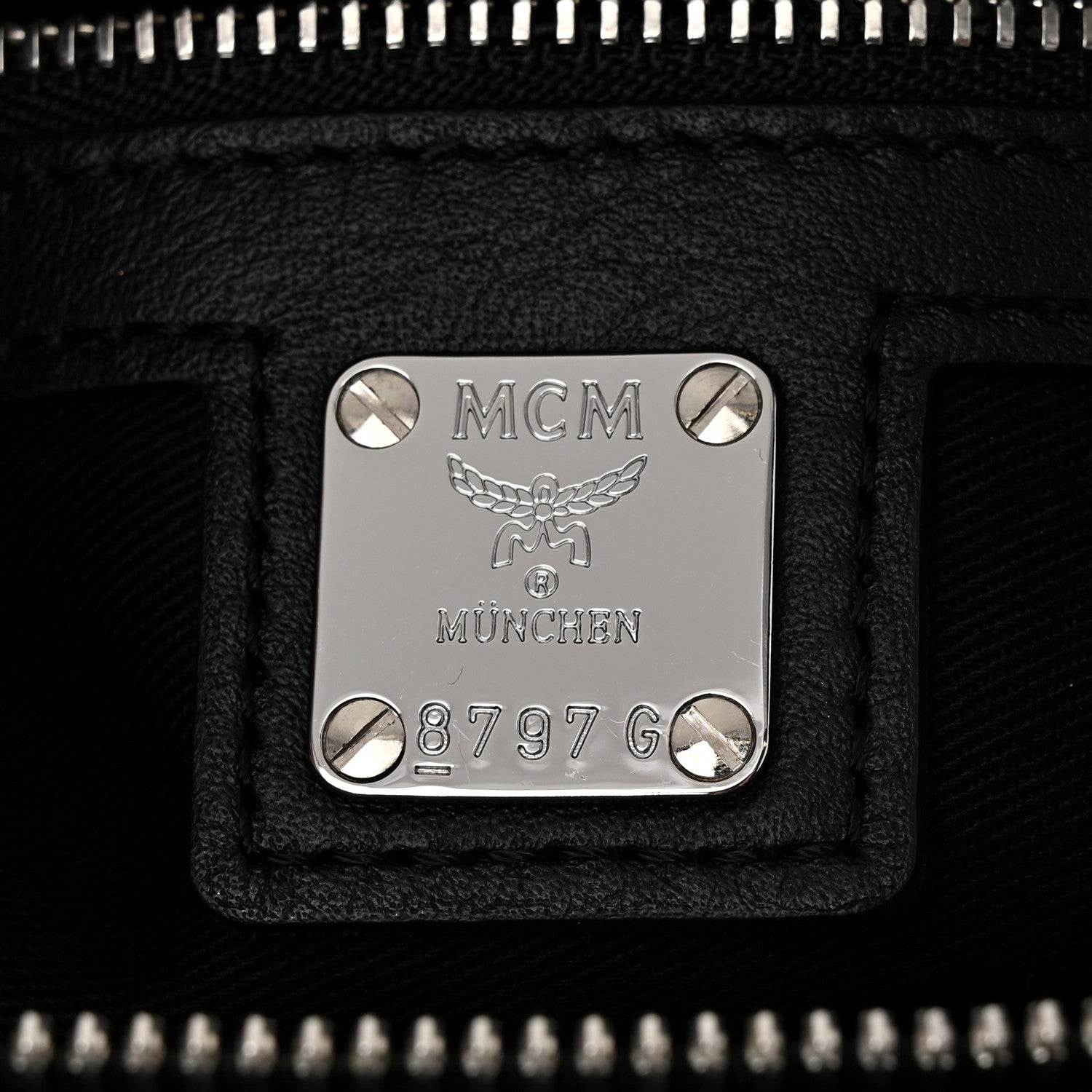 MCM Calfskin Ottomar Essential Crossbody Bag Black 6 of 11