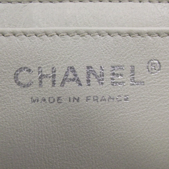 Chanel Caviar Jumbo Flap White 8 of 12