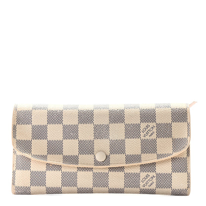 Louis Vuitton Damier Azur Emilie Wallet 1 of 9