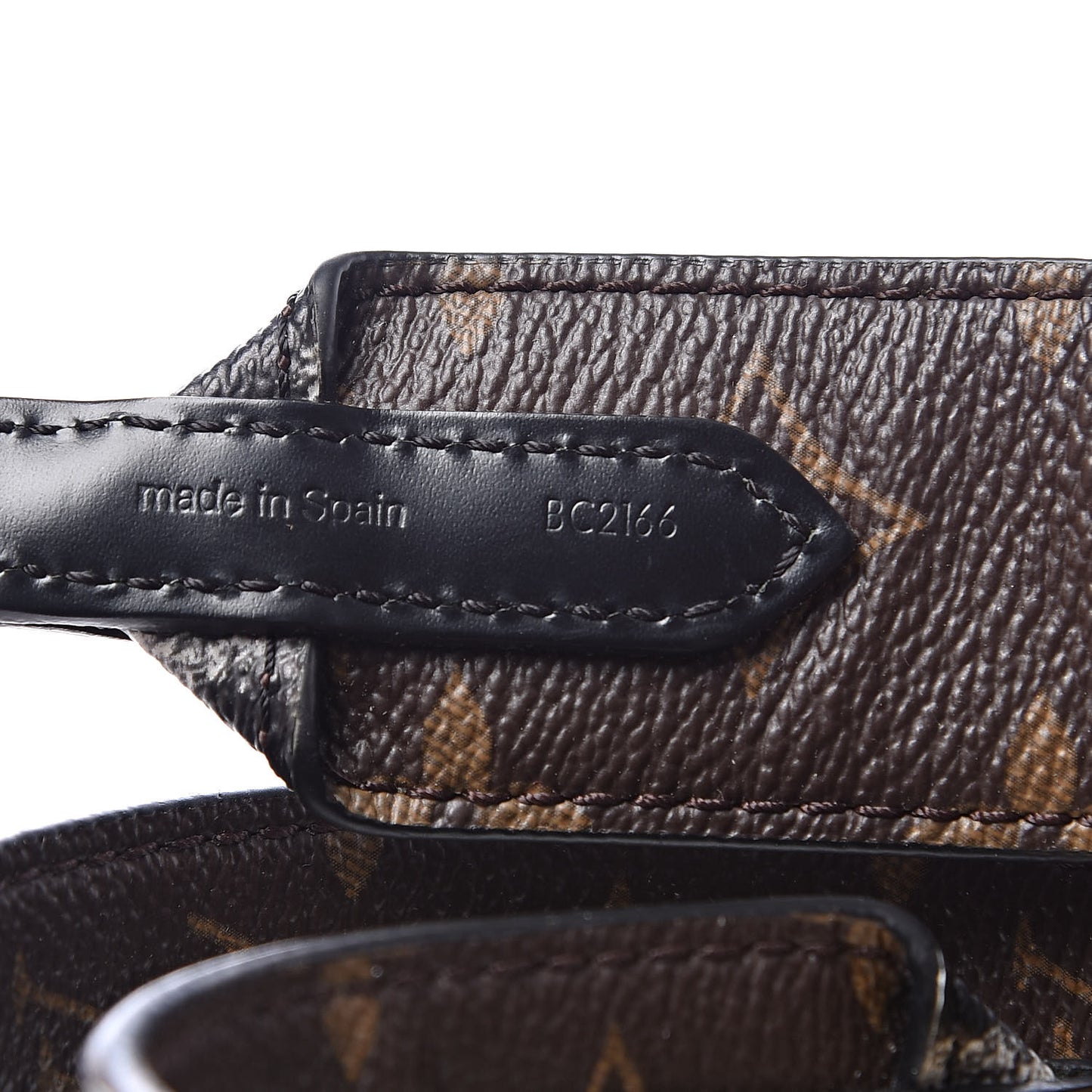 Monogram Animal Bandouliere Shoulder Strap Grey