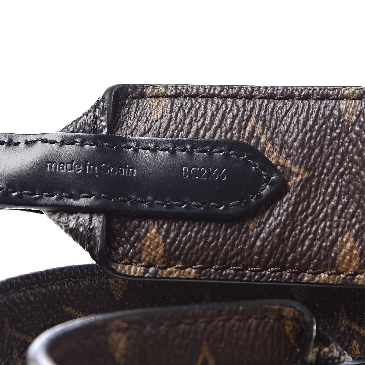 Louis Vuitton Monogram Animal Bandouliere Shoulder Strap Grey 4 of 8