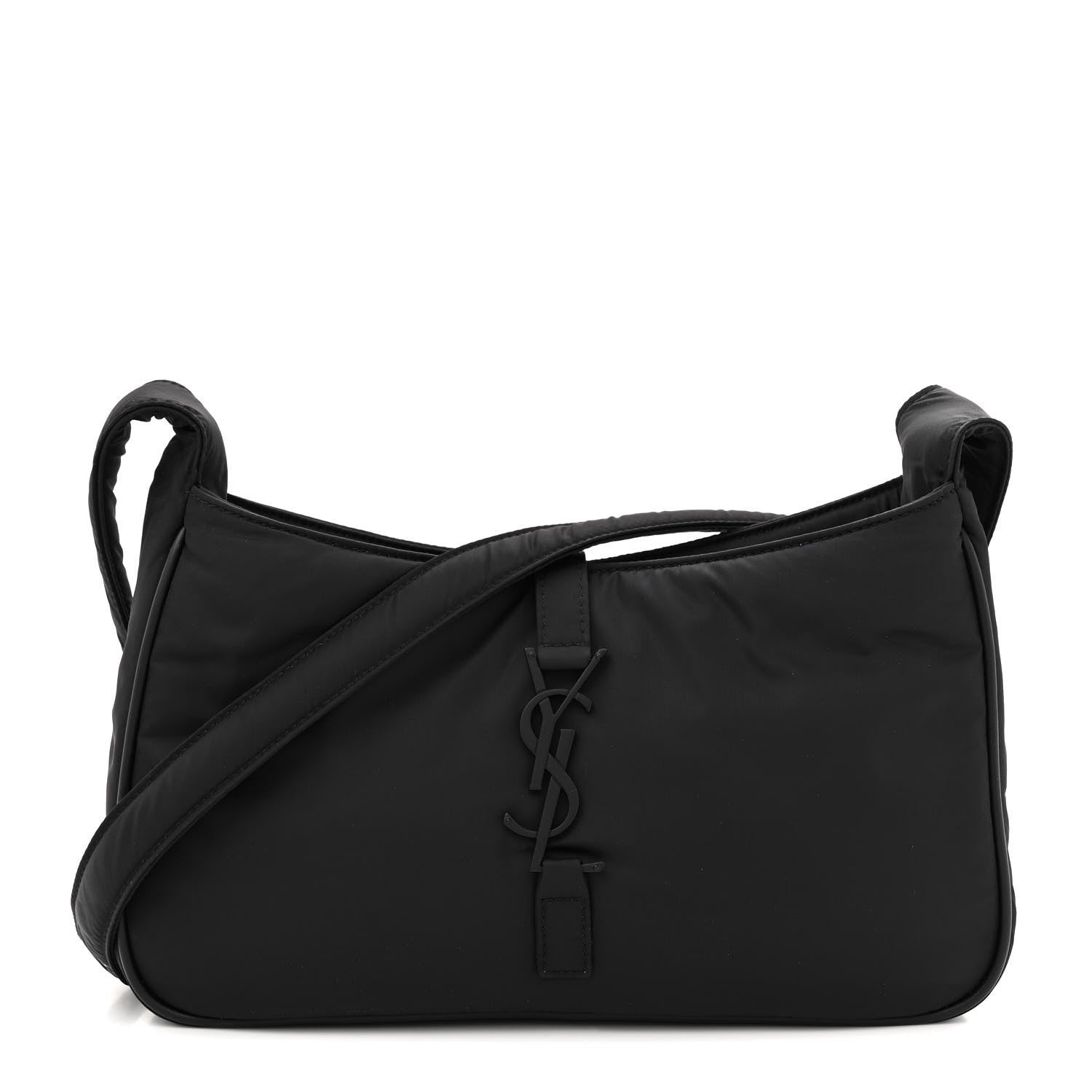 Saint Laurent Econyl Nylon Le 5 A 7 Hobo Black 1 of 11