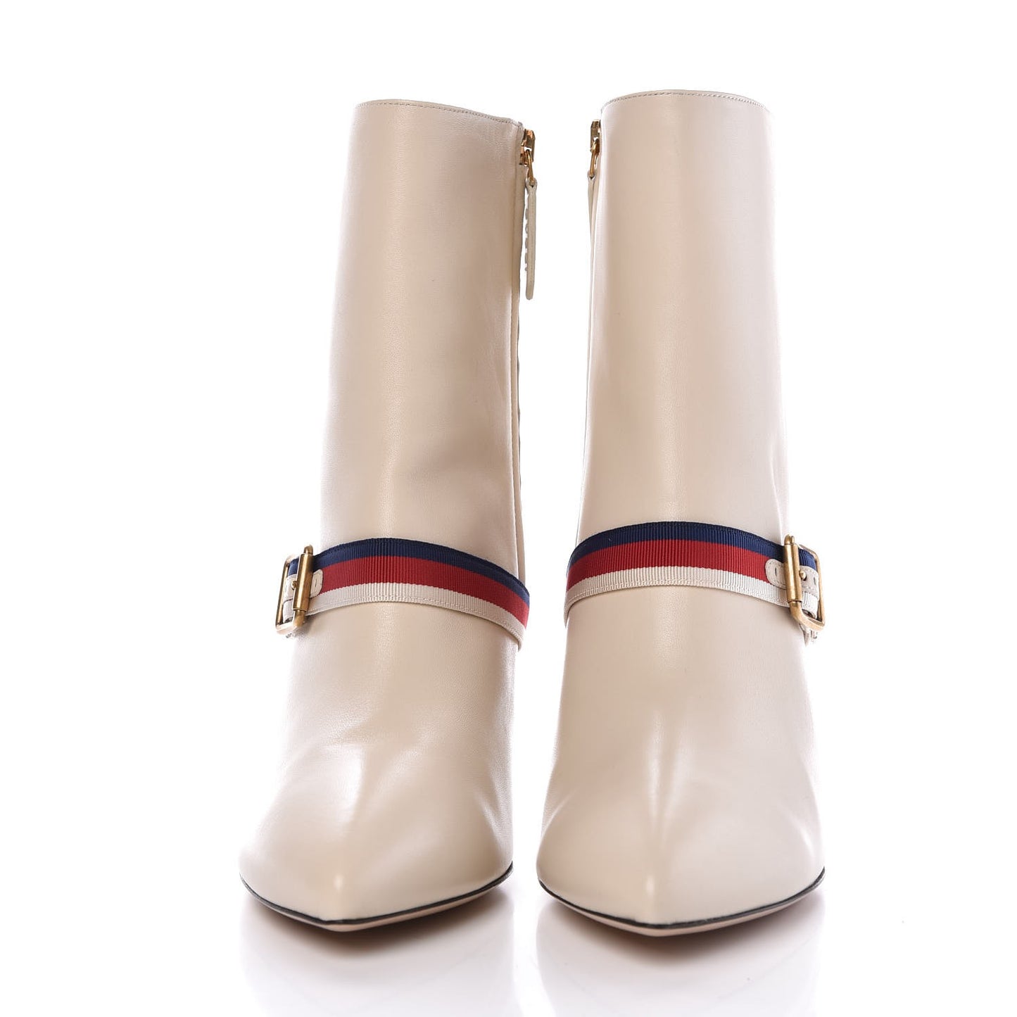 Nappa Sylvie Ankle Boots 39.5 Mystic White