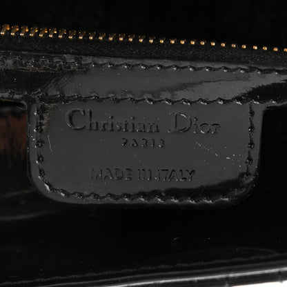 Christian Dior Patent Cannage Medium Lady Dior Black 6 of 11