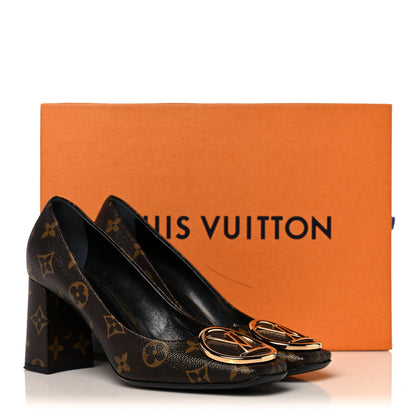 Louis Vuitton Monogram Madeleine Pumps 37.5 9 of 9