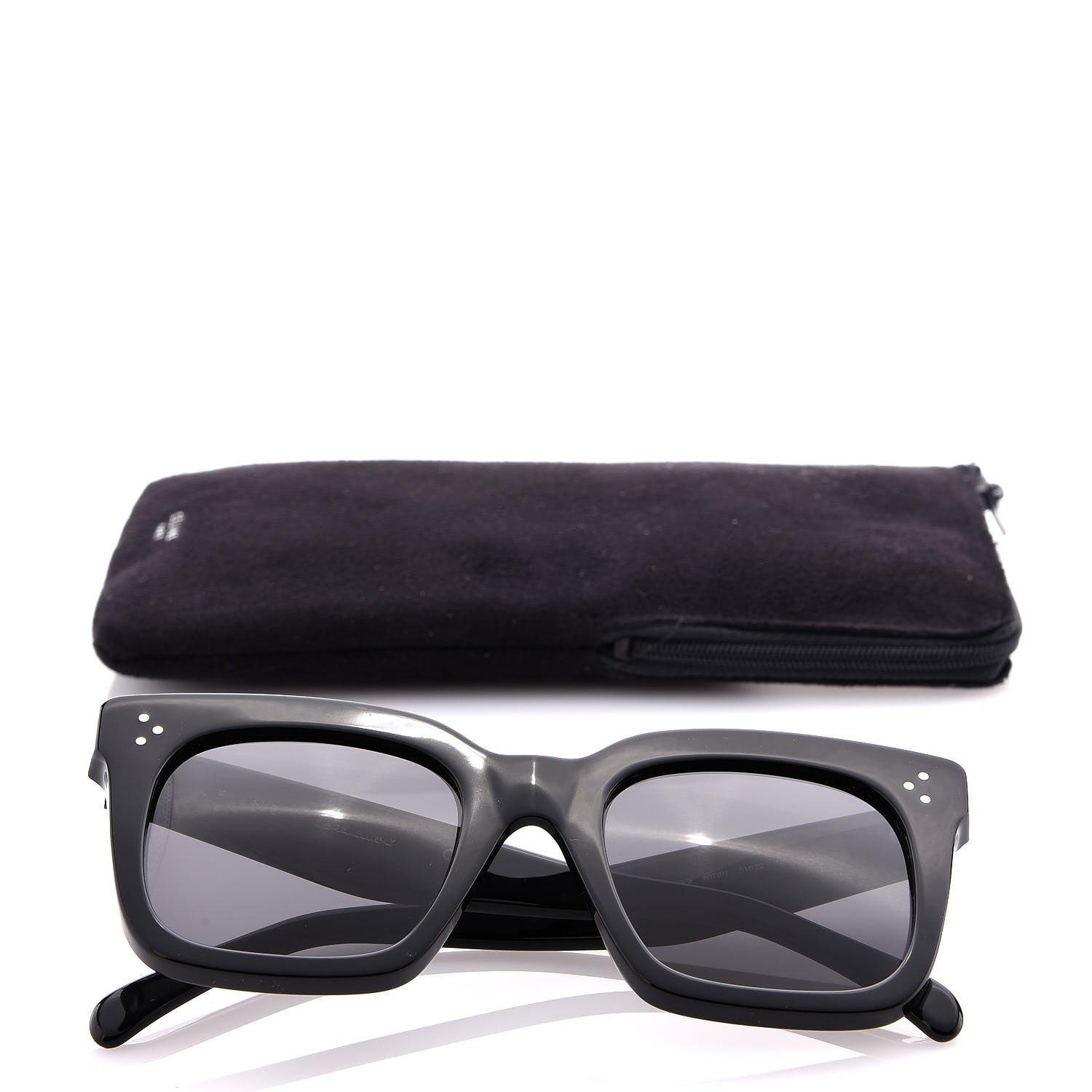 Celine Tilda Sunglasses CL 41076/S Black 7 of 7
