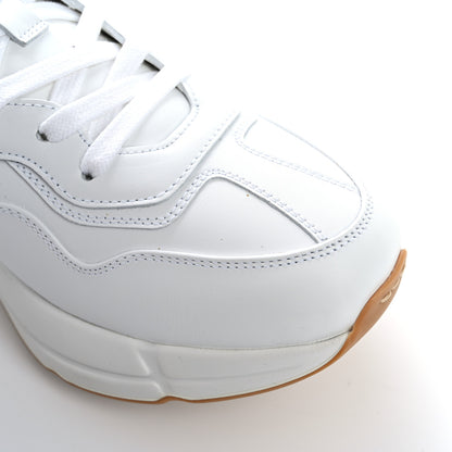 Gucci Apollo Calfskin Worldwide Mens Rhyton Sneakers 9 Great White 10 of 11
