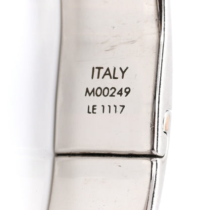 Louis Vuitton Palladium Monogram Nanogram Cuff S 6 of 6