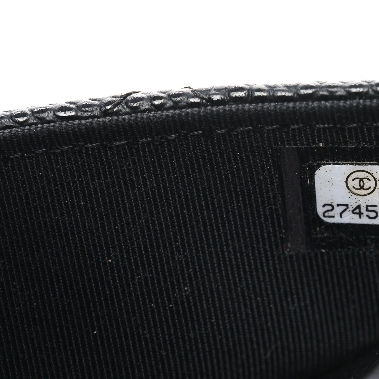 Chanel Caviar Quilted Wallet on Chain WOC Black 8 of 12
