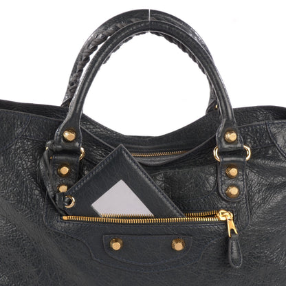 Balenciaga Agneau Giant 12 Gold Hardware City Anthracite 8 of 9