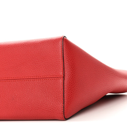 Gucci Dollar Calfskin Small Swing Tote Red 9 of 9