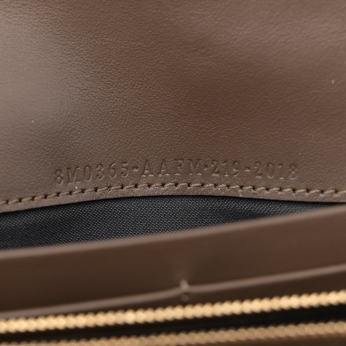 Vitello Soft F is Fendi Bi-Color FF 1974 Embossed Continental Envelope Wallet On Chain Maya Black