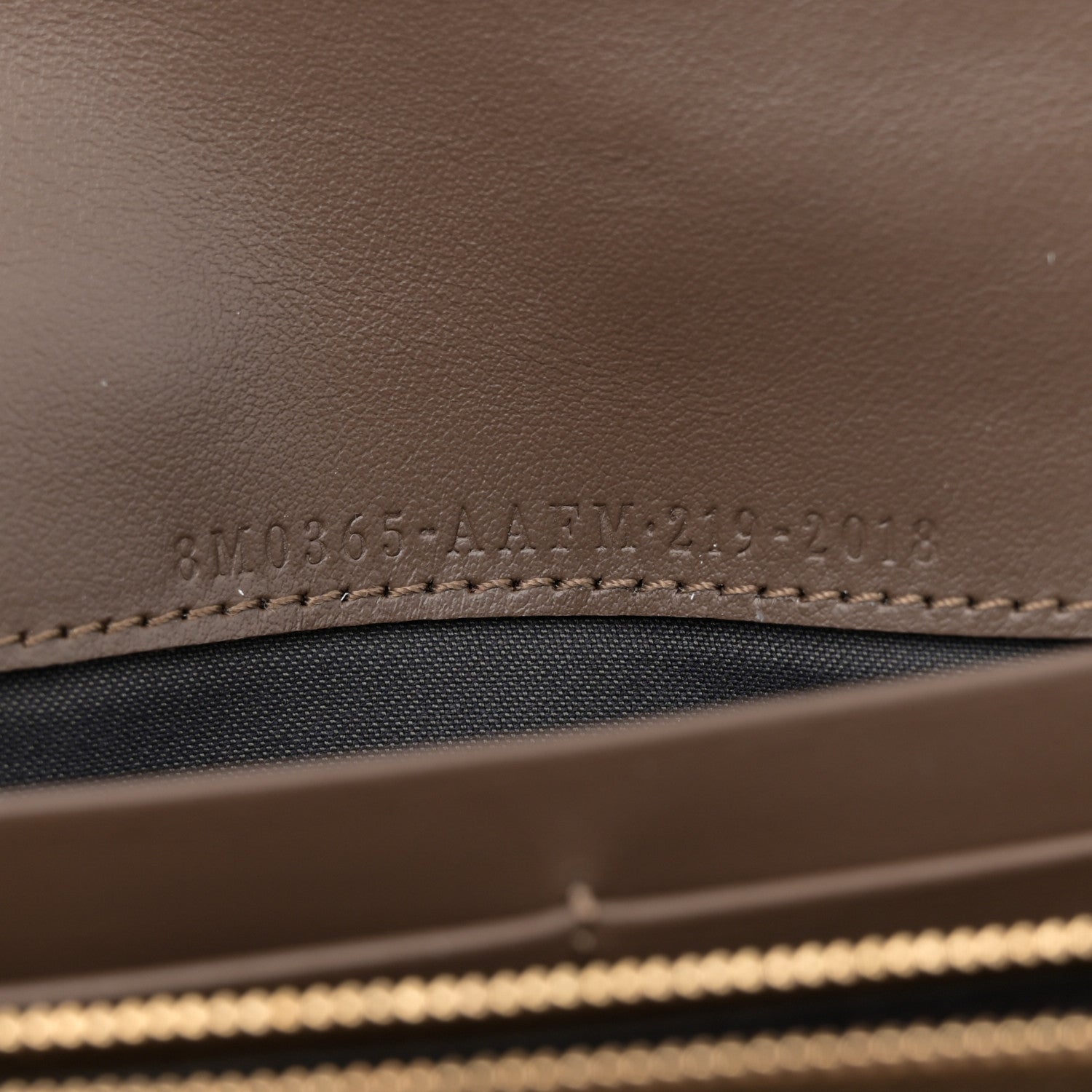 Fendi Vitello Soft F is Fendi Bi-Color FF 1974 Embossed Continental Envelope Wallet On Chain Maya Black 7 of 10