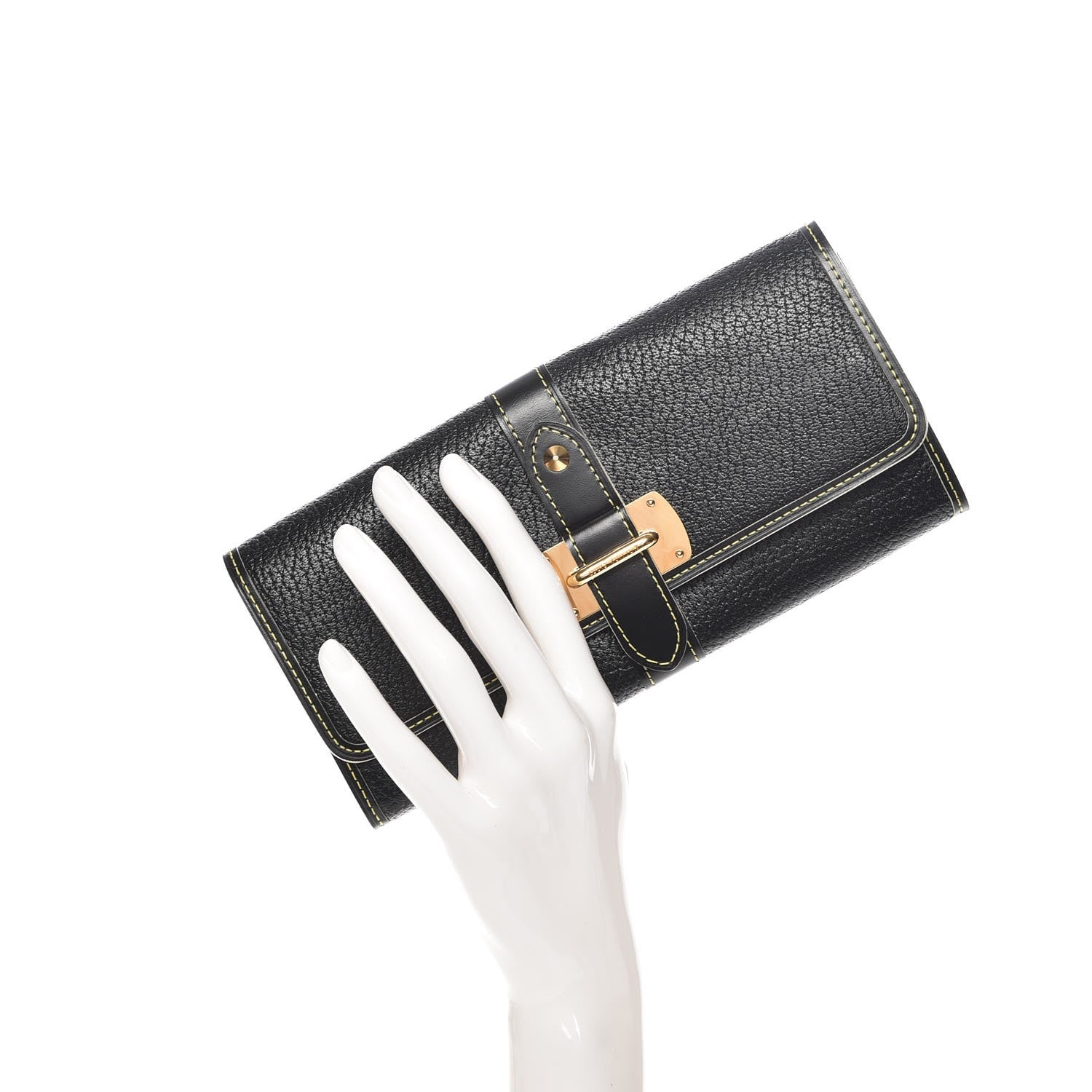 Louis Vuitton Suhali Le Favori Wallet Black 2 of 8