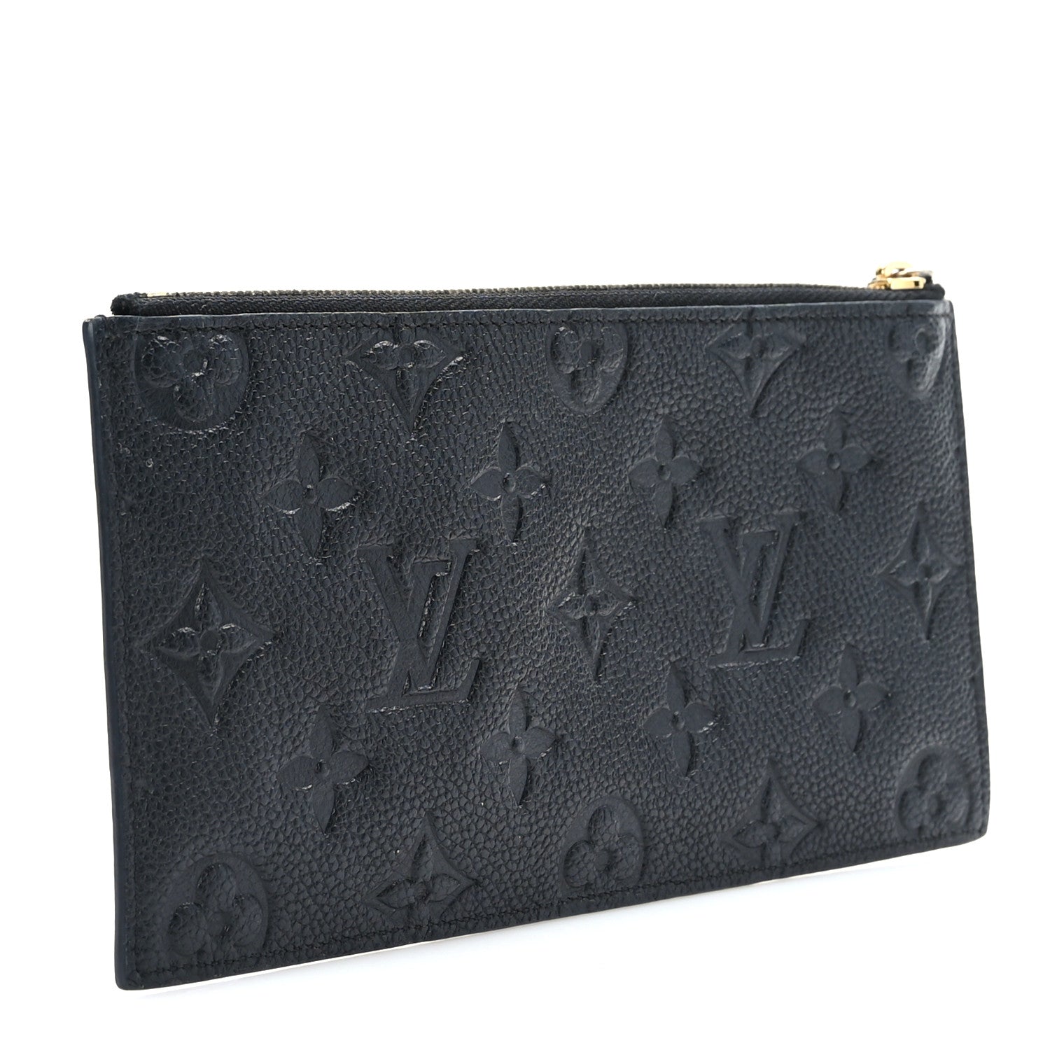 Louis Vuitton Empreinte Felicie Chain Wallet Zippered Insert Black 3 of 6