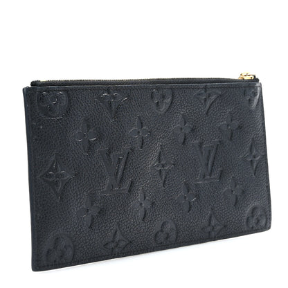 Louis Vuitton Empreinte Felicie Chain Wallet Zippered Insert Black 3 of 6