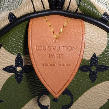 Louis Vuitton Monogramouflage Speedy 35 7 of 7