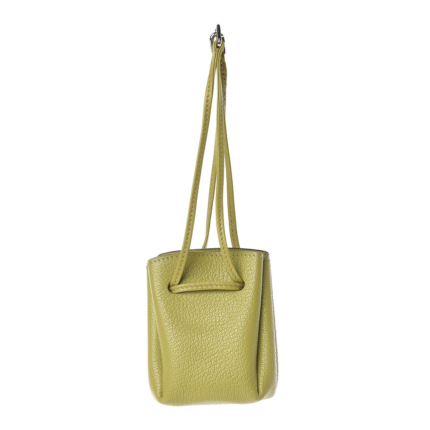 Hermes Chevre Mysore Vespa Pouch Vert Anis 1 of 6
