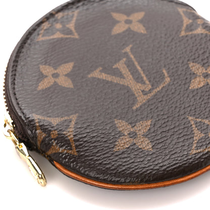 Louis Vuitton Monogram Round Coin Purse 9 of 11