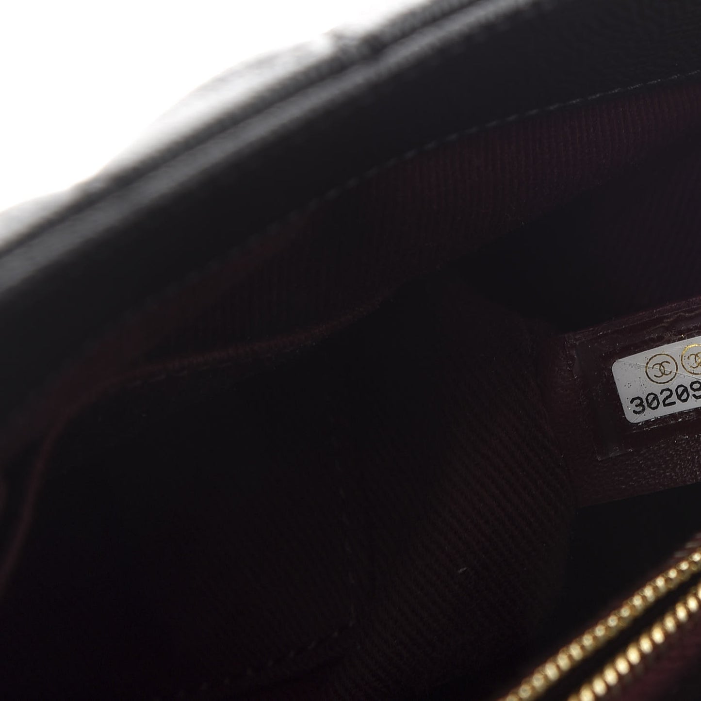 Caviar Quilted Small Coco Handle Flap Black