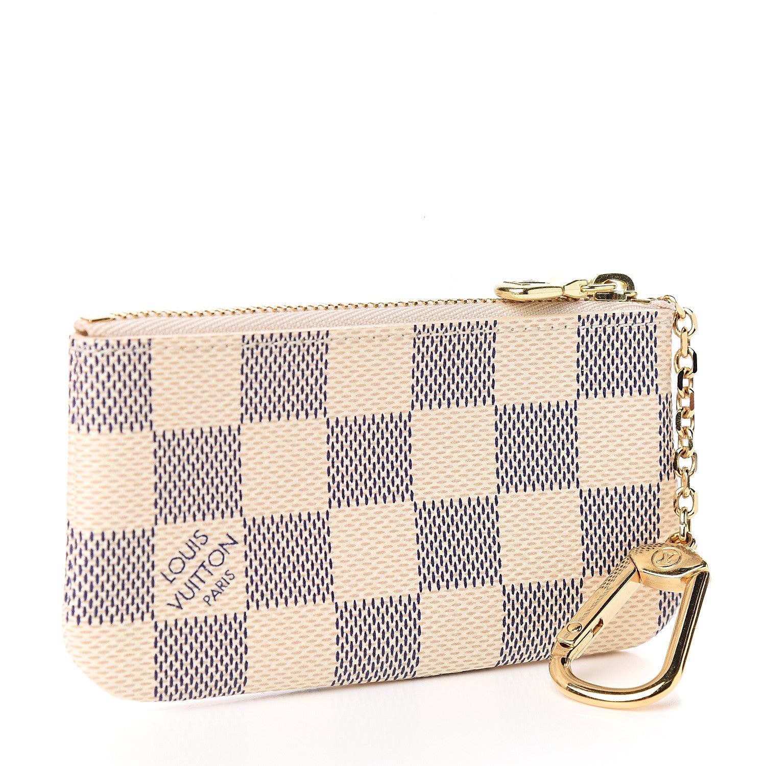 Louis Vuitton Damier Azur Key Pouch 2 of 7