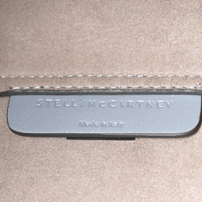 Stella McCartney Eco Alter Nappa Perforated Logo Crossbody Thunder 7 of 10
