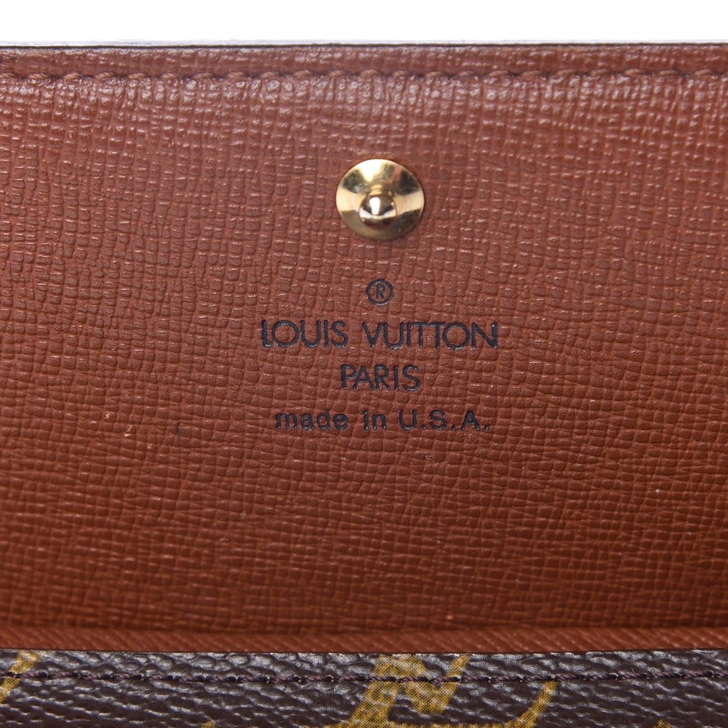 Monogram Porte-Monnaie Tresor Wallet