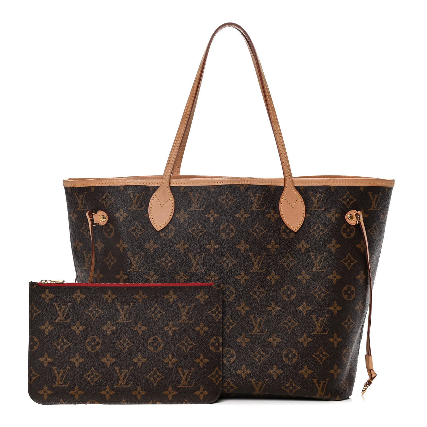 Monogram Neo Neverfull MM Cherry