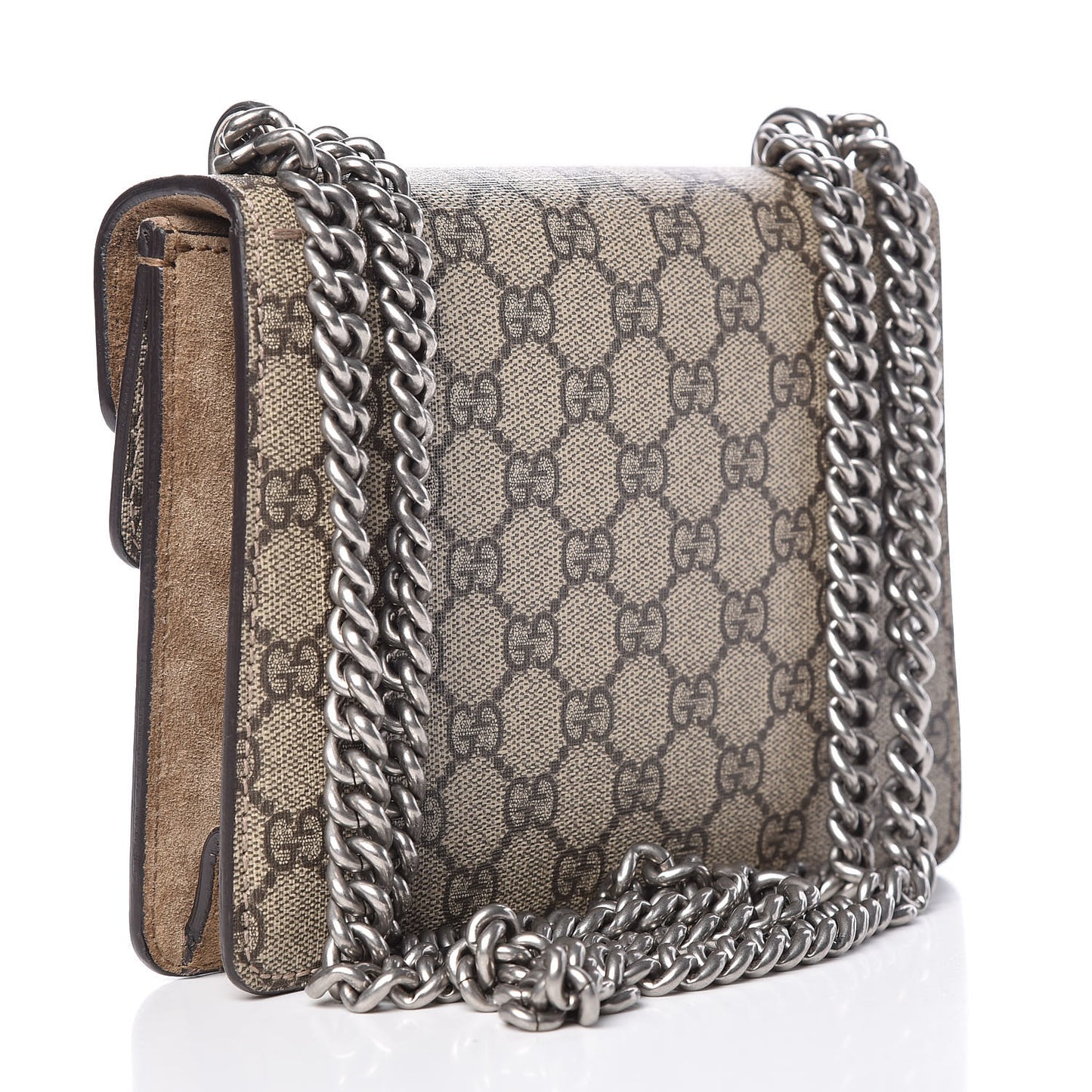 GG Supreme Monogram Mini Dionysus Shoulder Bag Taupe