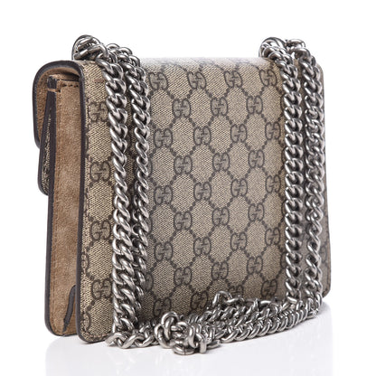 Gucci GG Supreme Monogram Mini Dionysus Shoulder Bag Taupe 3 of 15