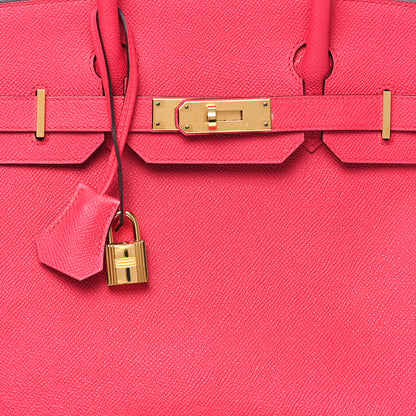 Hermes Epsom Birkin 30 Rose Extreme 8 of 12