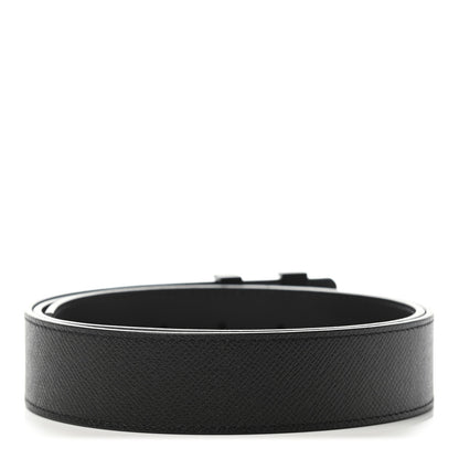 Louis Vuitton Taiga 35mm LV Initiales Belt 95 38 Black 2 of 4