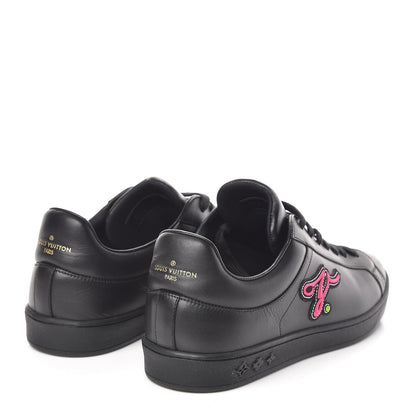 Louis Vuitton Calfskin Luxembourg Sneakers 7 Black 4 of 9