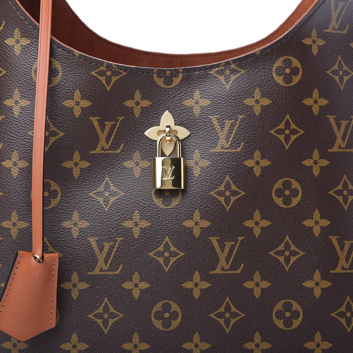 Louis Vuitton Monogram Flower Hobo Caramel 10 of 11