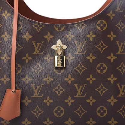 Louis Vuitton Monogram Flower Hobo Caramel 10 of 11
