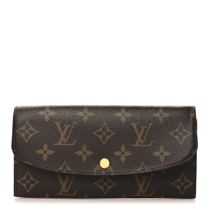 Louis Vuitton Monogram Emilie Wallet Fuchsia 1 of 8