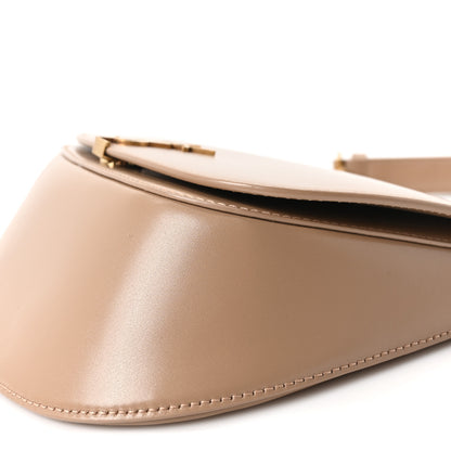Saint Laurent Box Calfskin Mini Voltaire Top Handle Bag Dark Cork 10 of 10
