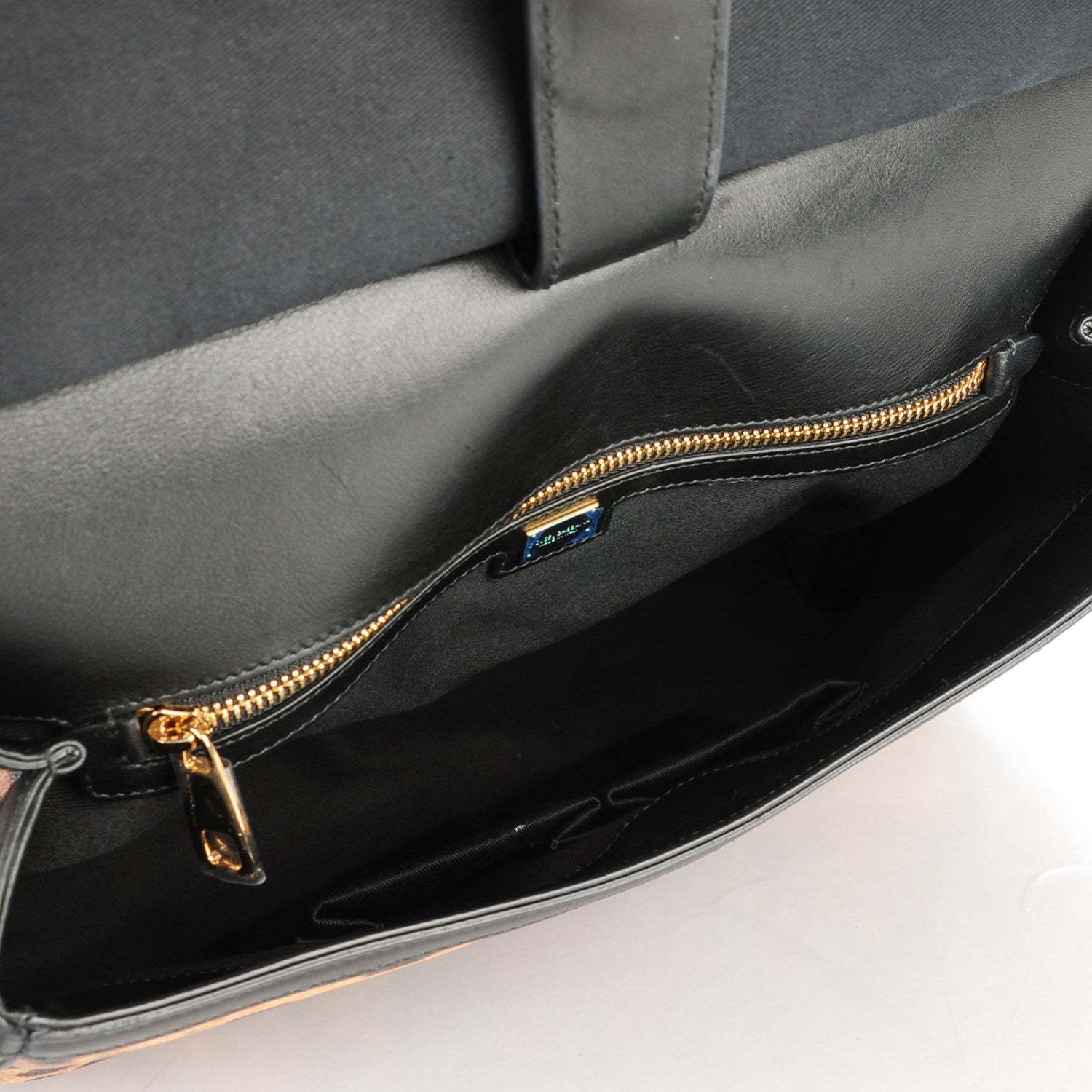 Dolce & Gabbana Leo Crepe Large Miss Sicily Leo Stripe Satchel 5 of 6