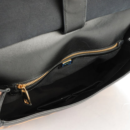Dolce & Gabbana Leo Crepe Large Miss Sicily Leo Stripe Satchel 5 of 6