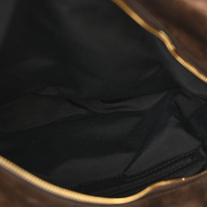 Khaite Suede Calfskin Medium Olivia Hobo Coffee 5 of 11