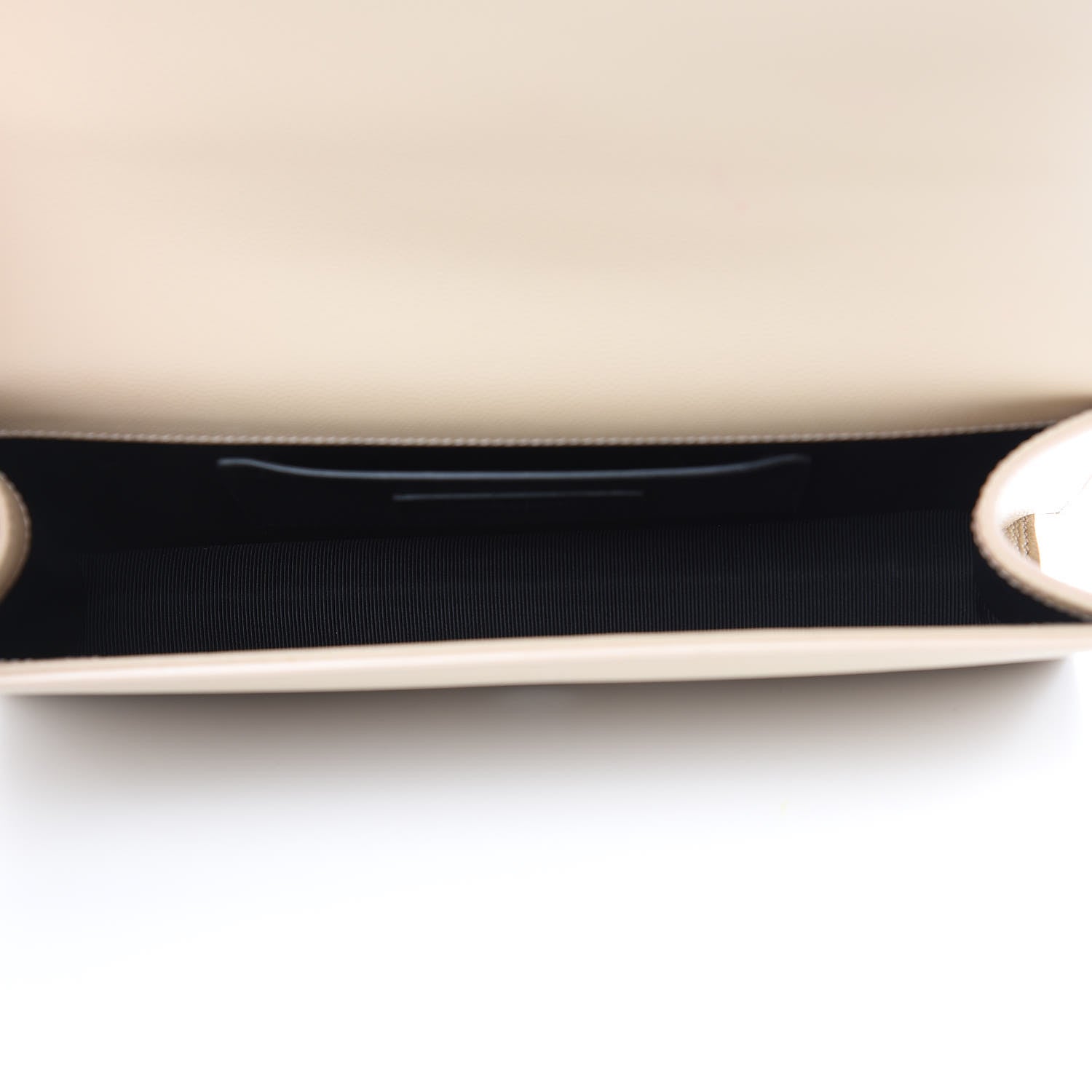 Saint Laurent Grain De Poudre Classic Kate Monogram Clutch Nude Powder 5 of 14
