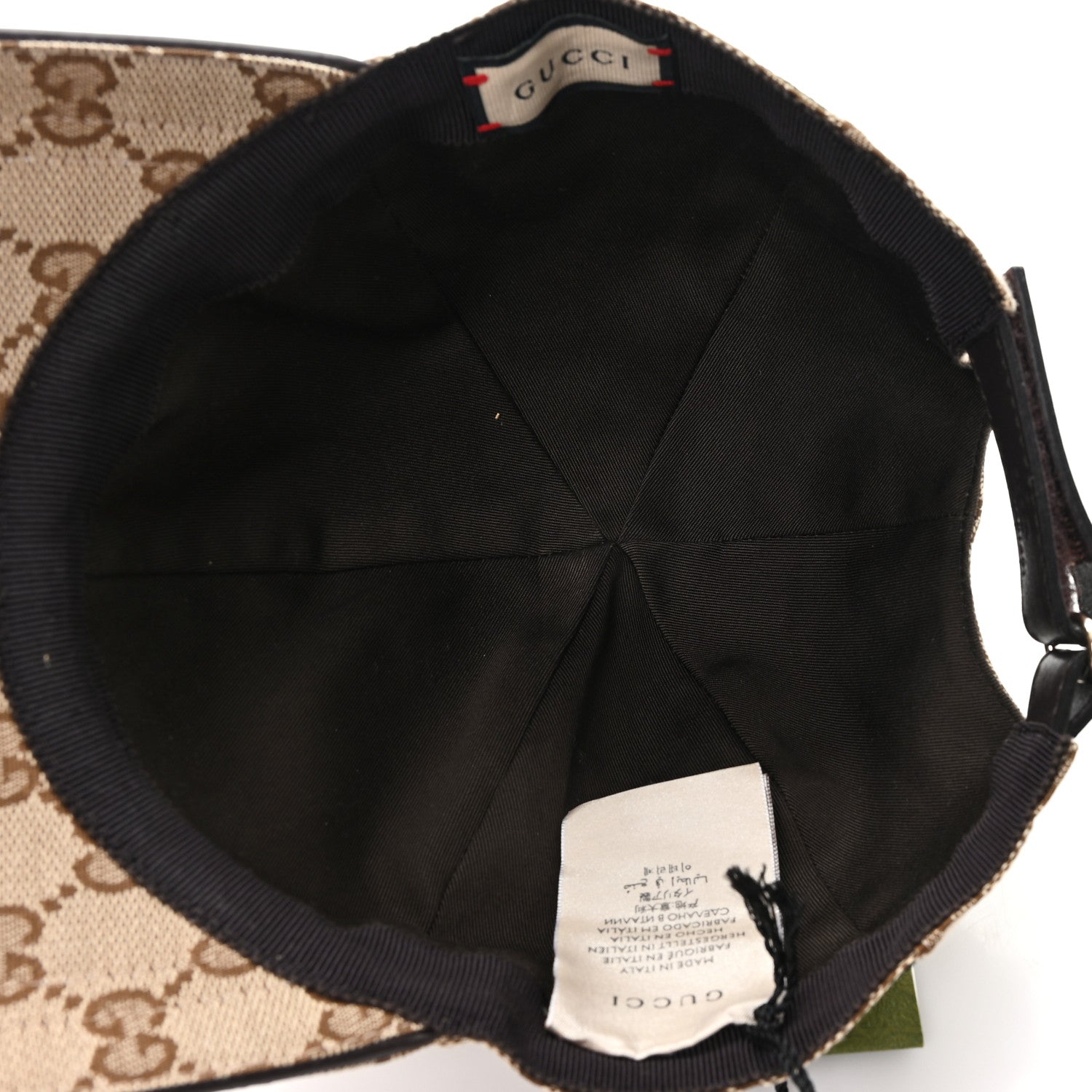 Gucci Monogram Web Baseball Hat M Beige Cocoa 7 of 9