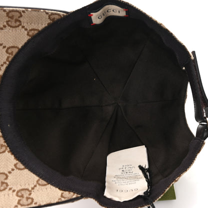 Gucci Monogram Web Baseball Hat M Beige Cocoa 7 of 9