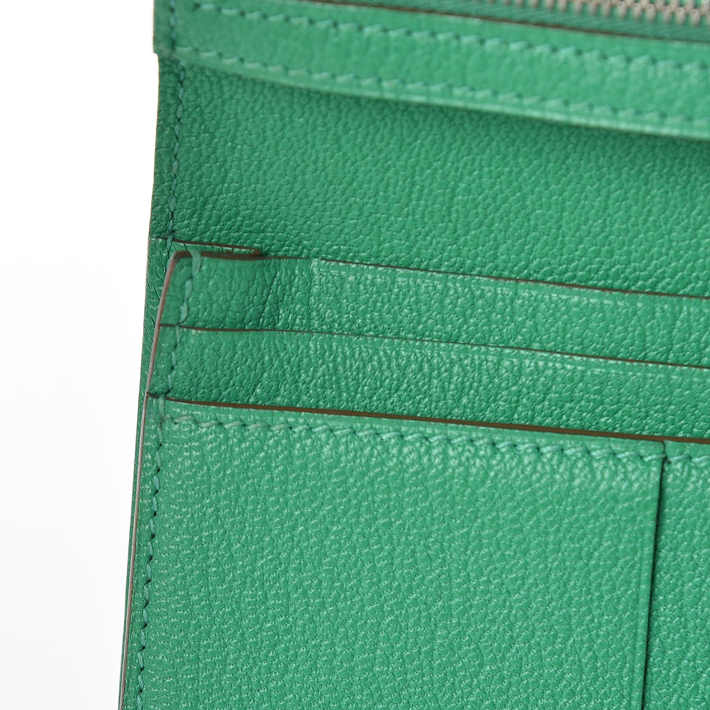 Chevre Mysore Bearn Wallet Menthe